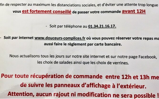 Commande internet